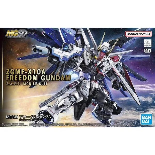BANDAI SPIRITS バンダイ スピリッツ MGSD 機動戦士ガンダムSEED DESTINY フリーダムガンダム 色分け済みプラモデル 新品 未開封