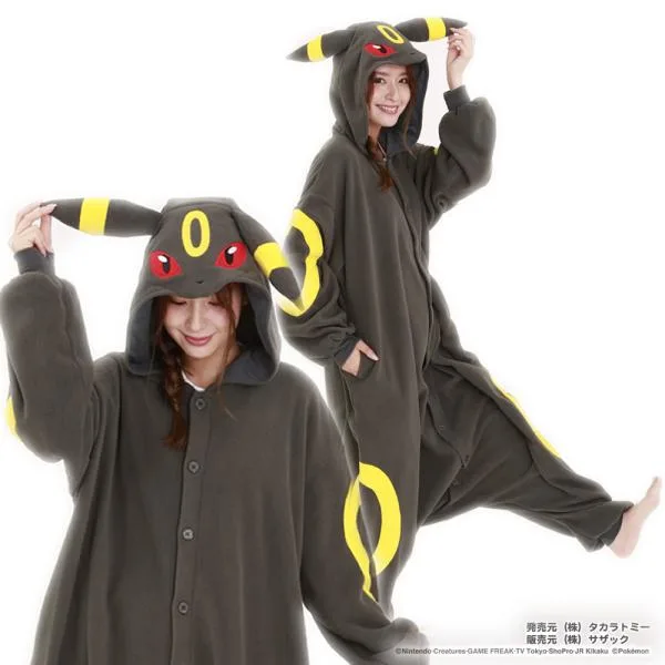 着ぐるみ ブラッキー フリース ポケットモンスター SAZAC ポケモン TMY-233