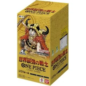 【8月22日発売予定】ONE PIECE ワンピースカードゲーム 世界最強の戦士 OP-17 ブースターパック BOX 24パック入り ワンピ 新品 未開封 バンダイ お一人様6点まで