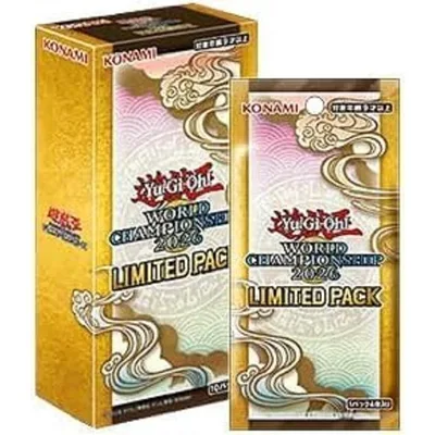 予約★ ボックス ★遊戯王 日本語版 Limited Pack World Championship 2026 リミテッドパック ワールドチャンピオンシップ 2026