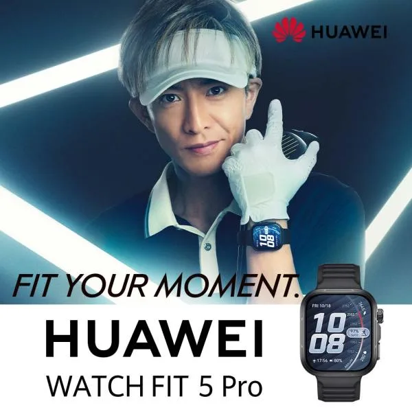 スマートウォッチ HUAWEI WATCH FIT 5 Pro 1.92型大画面 最大10日間駆動 転倒検出 高度なゴルフ機能・ミニストレッチ・心電図・睡眠管理搭載 iOS/Android対応