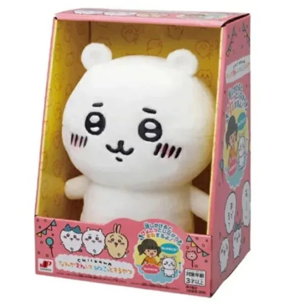おもちゃ ちいかわ ハチワレ ベビートイ ぬいぐるみ 人形 ブルブル おもちゃ 御祝い プレゼント 贈り物 お誕生日 出産祝い 話す おしゃべり