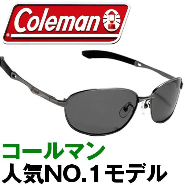 【人気NO.1】コールマン サングラス 偏光 Coleman メンズ スポーツサングラス UVカット 偏光サングラス ゴルフ 釣り 登山 自転車 半額以下 /60N◇ CO3008