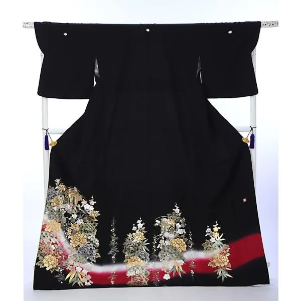 留袖 レンタル 桂由美 YUMI KATSURA 留袖レンタル 着物レンタル レンタル着物 黒留袖レンタルフルセット 結婚式 優彩 トールサイズ 爆買