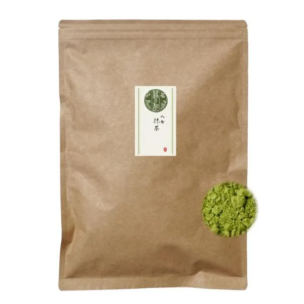 業務用サイズ 八女抹茶 500g 大袋タイプ 日本茶 緑茶 パウダー 粉末 メール便 送料無料