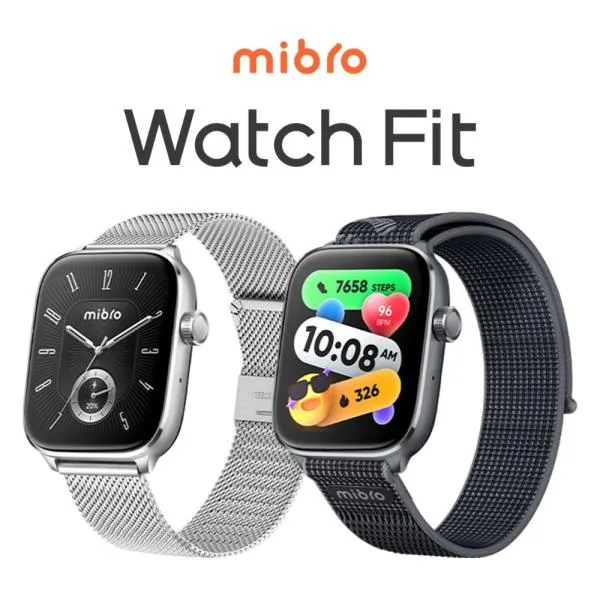 mibro ミブロ Watch Fit スマートウォッチ 軽量&スタイリッシュ GPS搭載 AMOLEDディスプレイ 健康モニタリング機能 長時間 5ATM防水 SP380018 国内正規品
