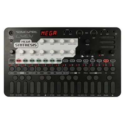 SONICWARE (大幅値上げ前最終入荷)LIVEN MEGA SYNTHESIS (電源アダプター無し) ソニックウェア レトロ・ゲームミュージック・コンポーザー