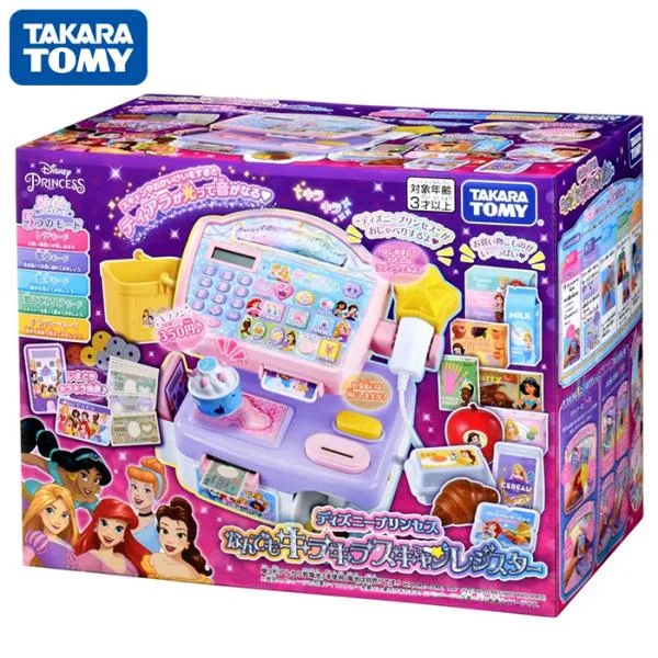 ディズニープリンセス キラキラスキャンレジスター 3歳から タカラトミー TAKARATOMY ままごと かわいい プレゼント