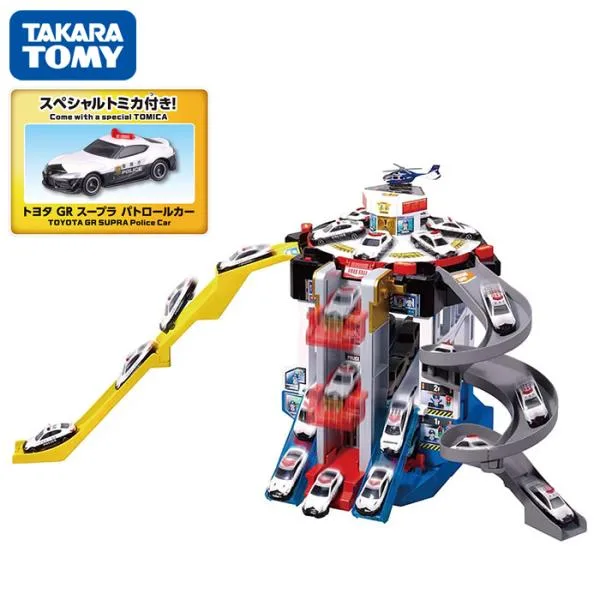 トミカワールド スクランブルポリスステーション スペシャルトミカ付き タカラトミー 3歳から パトカー ミニカー 電池別売り
