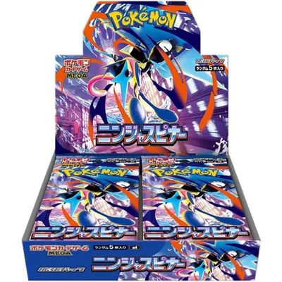 新品未開封シュリンク付き ポケモンカードゲーム MEGA 拡張パック ニンジャスピナー BOX