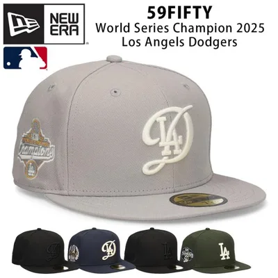 ニューエラ 59FIFTY ワールドシリーズ チャンピオン 2025 シティコネクト ロサンゼルス ドジャース キャップ NEW ERA LA ドジャースキャップ 帽子 5950 ブランド