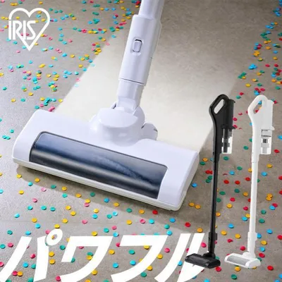 掃除機 ハンディクリーナー コードレス サイクロン式 強力吸引 スティック掃除機 スティッククリーナー 充電式 アイリスオーヤマ SCD-185P【HP】
