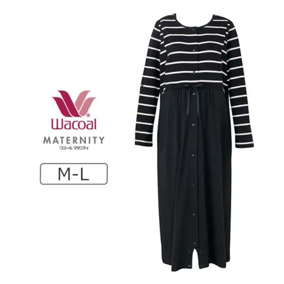 ワコール マタニティ ロンパースパジャマ 全2色 M/L MFY370