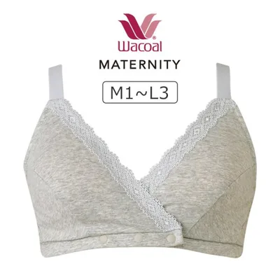 ワコール マタニティ ノンワイヤーブラ (産前・産後)授乳ブラ M/L MMS307