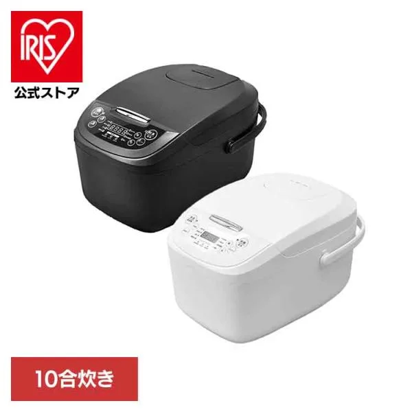 炊飯器 一升 10合炊き 10合 早炊き機能付 蒸し料理 低温調理 ラクラク操作パネル 簡単操作 取っ手付 大容量 炊飯ジャー シンプル ベルソス VS-KE24 *