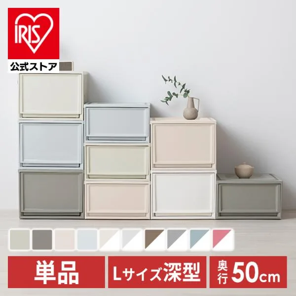 収納ボックス 衣装ケース LDサイズ 収納ケース 引き出し アイリスオーヤマ 完成品 押し入れ収納 収納 衣類収納 省スペース クリア クローゼット BC-LD【JB】