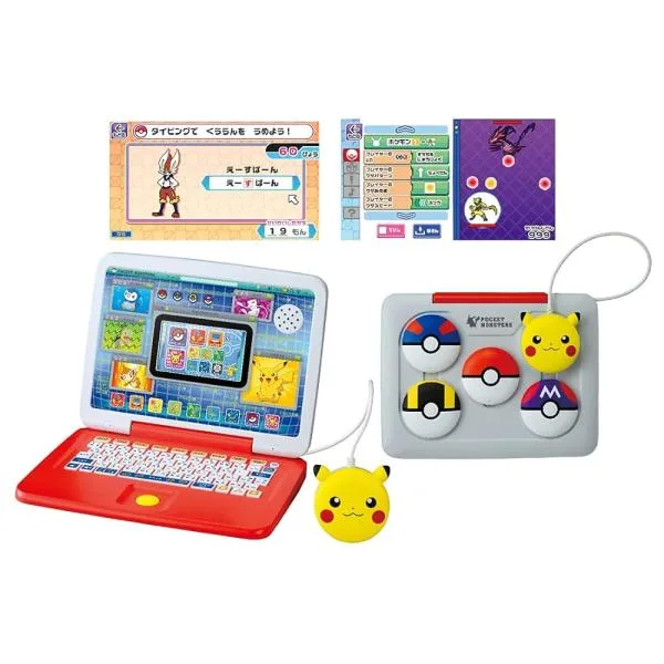 タカラトミー 『 ポケットモンスター ポケモン ピカッとアカデミー マウスでゲットパソコン 』ポケモン パソコンPokemon TAKARA TOMY