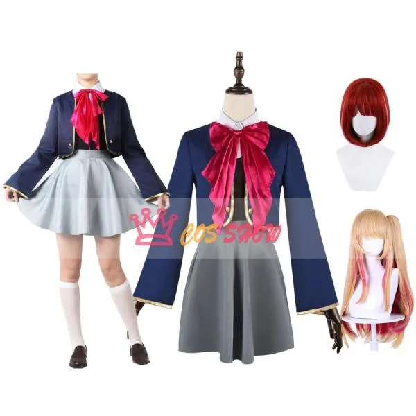 推しの子 有馬かな ルビー コスプレ衣装 おしのこ cosplay 制服 ウィッグ追加可能 大人 子供 クリスマス 文化祭 お祭り ステージ 仮装 イベント 舞台 撮影用