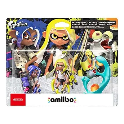 amiibo トリプルセット インクリング【イエロー】・オクトリング【ブルー】・コジャケ スプラトゥーンシリーズ