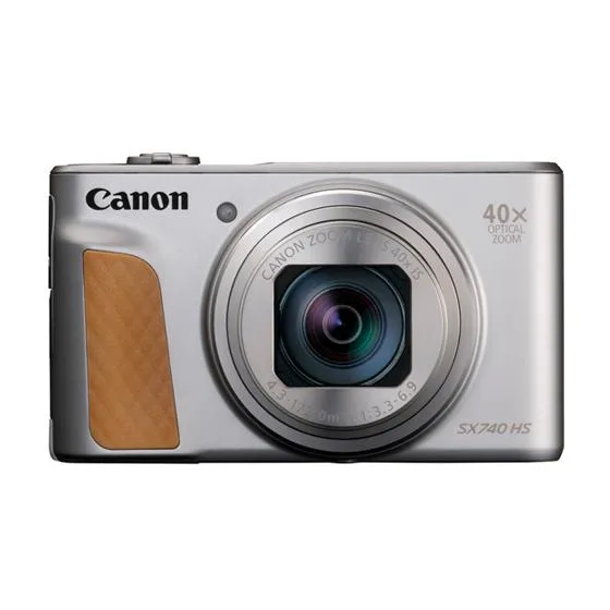CANON デジタルカメラ PowerShot SX740 HS(2030万画素/光学x40/シルバー)|2956C004