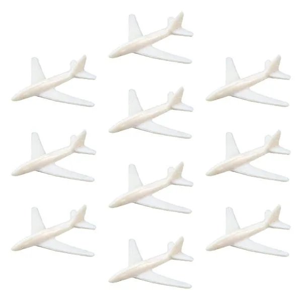 ジオラマ模型 飛行機 1/2000 10個組 アーテック 58577 フィギュア 乗り物 空港 都市 1/2000スケール ミニチュア 情景模型 模型素材 模型製作 飾り付け素材