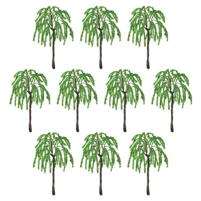 Diorama Model Tree Willow 1/150 Set of 10 Artec 58582 Miniature DIY Arts Craft Hobby