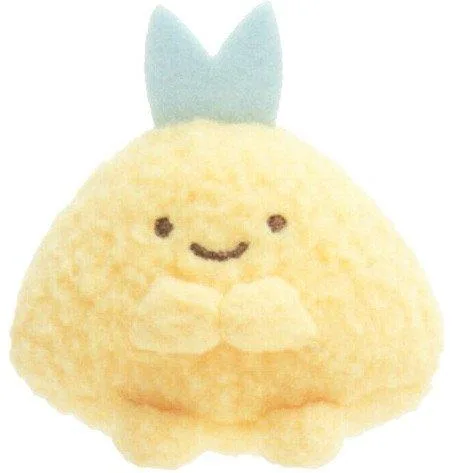 すみっコぐらし てのりぬいぐるみ あじふらいのしっぽ MY16501 約65×60×40mm サンエックス キャラクター コレクション