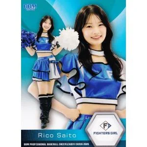 F08 【齋藤りこ (日本ハム/ファイターズガール)】BBM プロ野球チアリーダーカード2026 DANCING HEROINE レギュラー