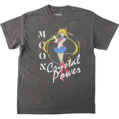 古着 SAILOR MOON セーラームーン 月野うさぎ アニメ キャラクタープリントTシャツ メンズM相当 /eaa376040