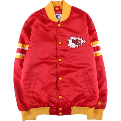 古着 80~90年代 スターター NFL カンザスシティチーフス 中綿入り スタジャン アワードジャケット メンズM相当 ヴィンテージ /eaa548650 【SS2603_10】