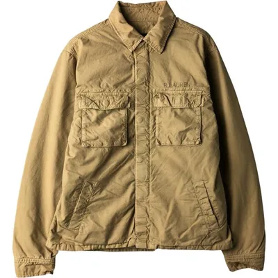 古着 00年代 ラルフローレン Ralph Lauren POLO JEANS COMPANY ステンシル入り コットンジャケット メンズM相当 /eaa604765