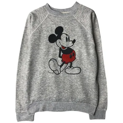古着 70~80年代 ディズニー MICKEY MOUSE ミッキーマウス キャラクタースウェットシャツ トレーナー メンズM相当 ヴィンテージ /eaa607118