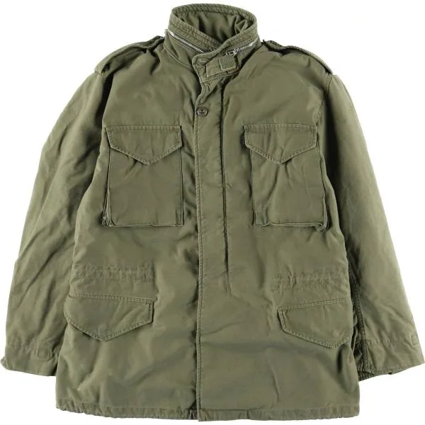 古着 60年代 米軍実品 M-65 2nd ミリタリー フィールドジャケット USA製 LONG MEDIUM メンズM相当 ヴィンテージ /eaa619630