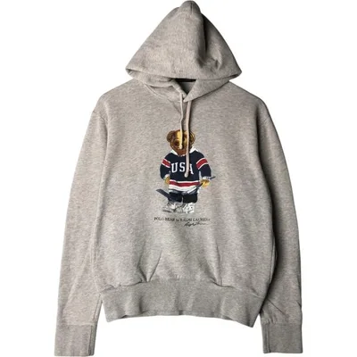 古着 ラルフローレン Ralph Lauren POLO RALPH LAUREN ポロベア スウェットプルオーバーパーカー メンズS相当 /eaa630083