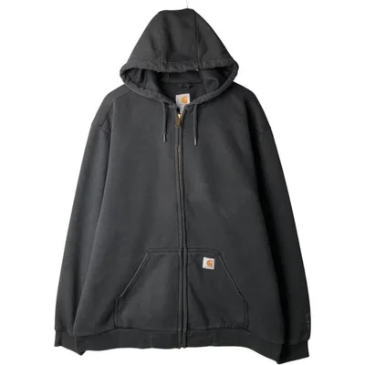 古着 カーハート Carhartt RAIN DEFENDER スウェットフルジップパーカー メンズXL相当 /eaa633014