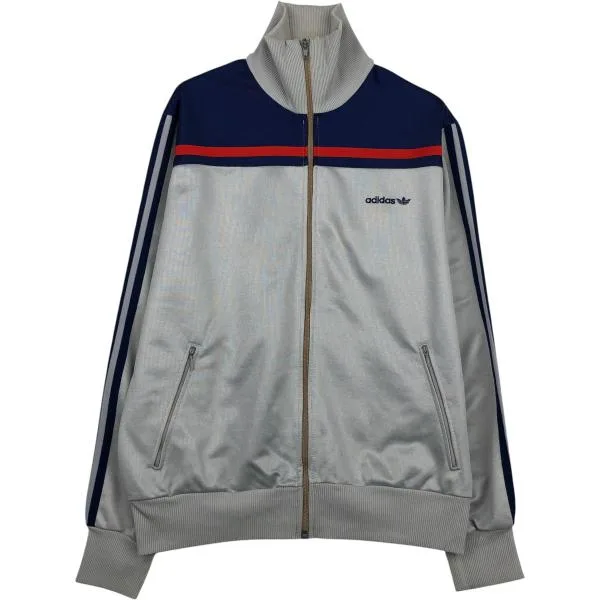 古着 アディダス adidas トレフォイルロゴ ジャージ トラックジャケット メンズM相当 /eaa634543