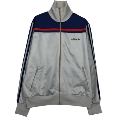 古着 アディダス adidas トレフォイルロゴ ジャージ トラックジャケット メンズM相当 /eaa634543