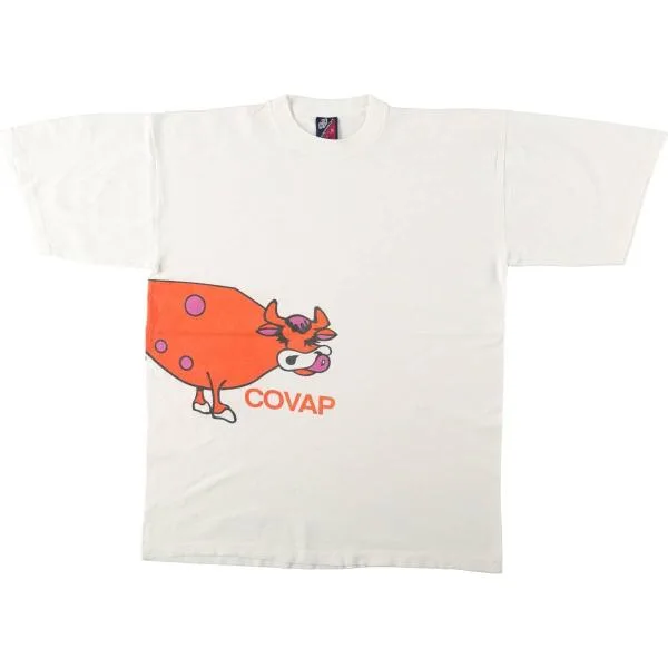 古着 Euroshirt Club アニマル柄 プリントTシャツ メンズXL相当 /eaa642381