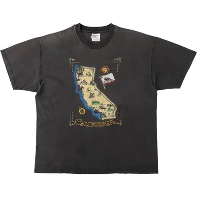 古着 90年代 ヘインズ Hanes HEAVYWEIGHT プリントTシャツ メンズXL相当 ヴィンテージ /eaa642440