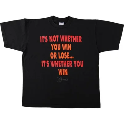 古着 90年代 All Sport PRO WEIGHT メッセージプリントTシャツ USA製 メンズXL相当 ヴィンテージ /eaa642585