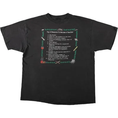 Vintage ~90's Print T-shirt Men's L equivalent Vintage /eaa642615
