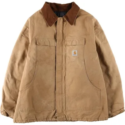 古着 カーハート Carhartt トラディショナルジャケット 中綿入り ダックワークジャケット メンズXXL相当 /eaa645745