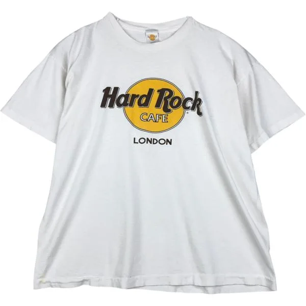 古着 90年代 HARD ROCK CAFE ハードロックカフェ アドバタイジングTシャツ メンズXL相当 ヴィンテージ /eaa645850