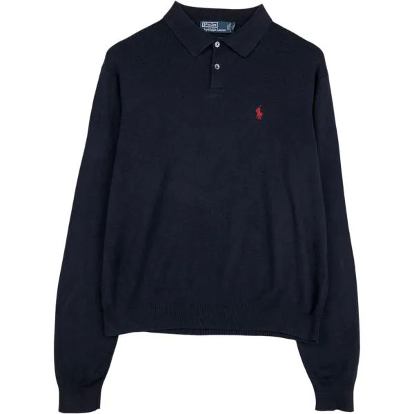 古着 ラルフローレン Ralph Lauren POLO by Ralph Lauren ポロニットセーター メンズL相当 /eaa645885