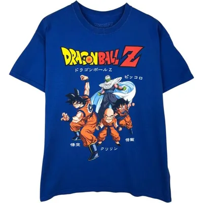 古着 DRAGONBALL Z ドラゴンボールZ アニメ キャラクタープリントTシャツ メンズL相当 /eaa647397