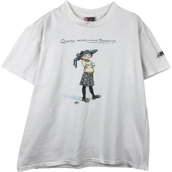 古着 90年代 STAFFORD BLAINE アートTシャツ USA製 メンズXL相当 ヴィンテージ /eaa649682
