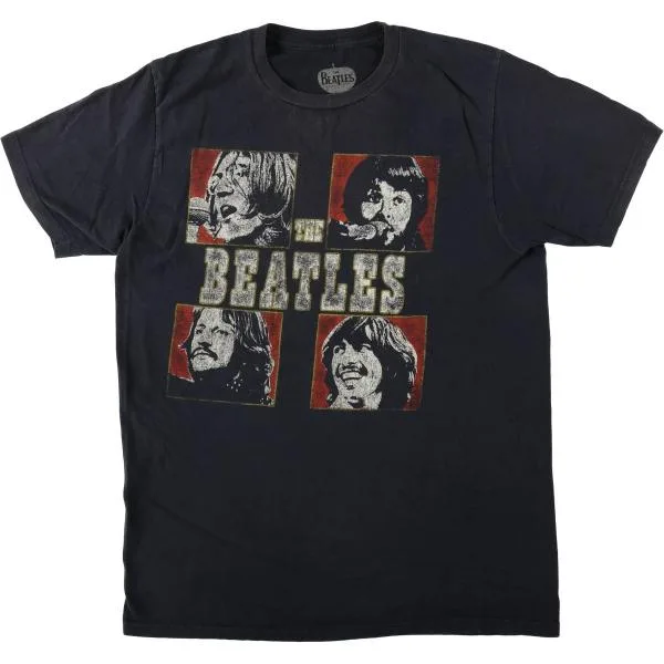 古着 THE BEATLES ビートルズ バンドTシャツ バンT メンズM相当 /eaa652637