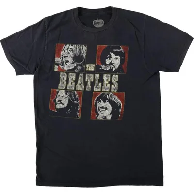 古着 THE BEATLES ビートルズ バンドTシャツ バンT メンズM相当 /eaa652637