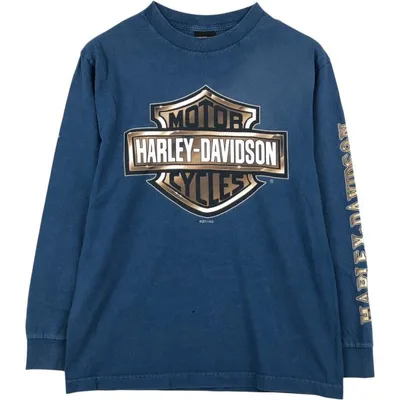 古着 ハーレーダビッドソン Harley-Davidson ロングTシャツ ロンT メンズM相当 /eaa655122