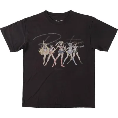 古着 Sailor Moon セーラームーン アニメ キャラクタープリントTシャツ メンズM相当 /eaa657834